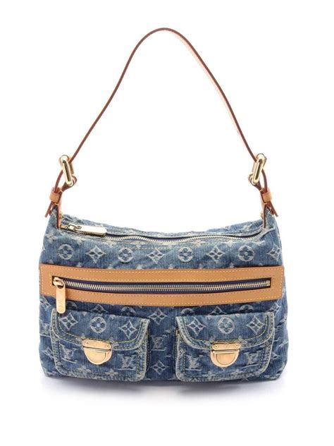 louis vuitton monogram denim buggy pm shoulder bag|louis vuitton monogram denim handbags.